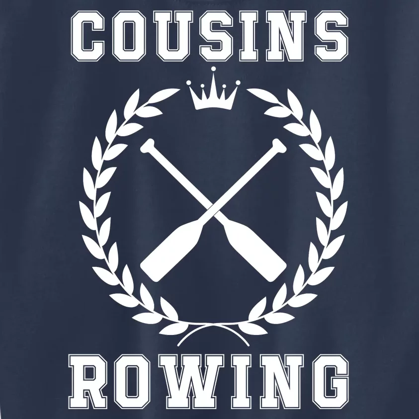 Cousins Rowing Cousins Beach Team Conrad Gift For Cousin Sibling Rowing Kids Sweatshirt