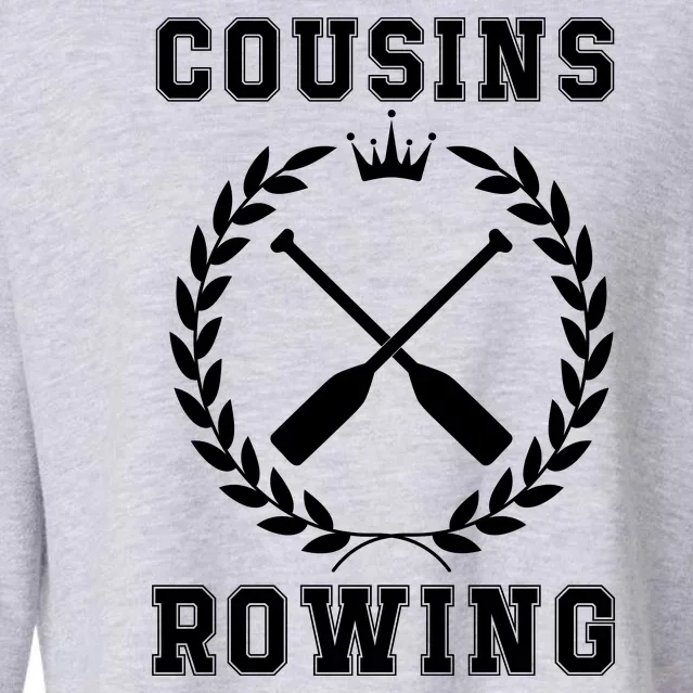 Cousins Rowing Cousins Beach Team Conrad Gift For Cousin Sibling Rowing Cropped Pullover Crew