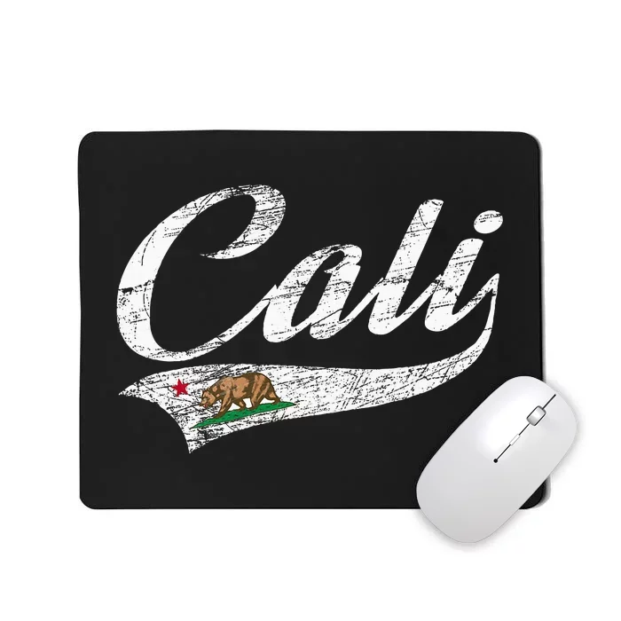 California Republic Ca Distressed Design Cali Classic Mousepad