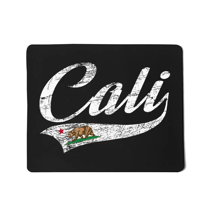 California Republic Ca Distressed Design Cali Classic Mousepad