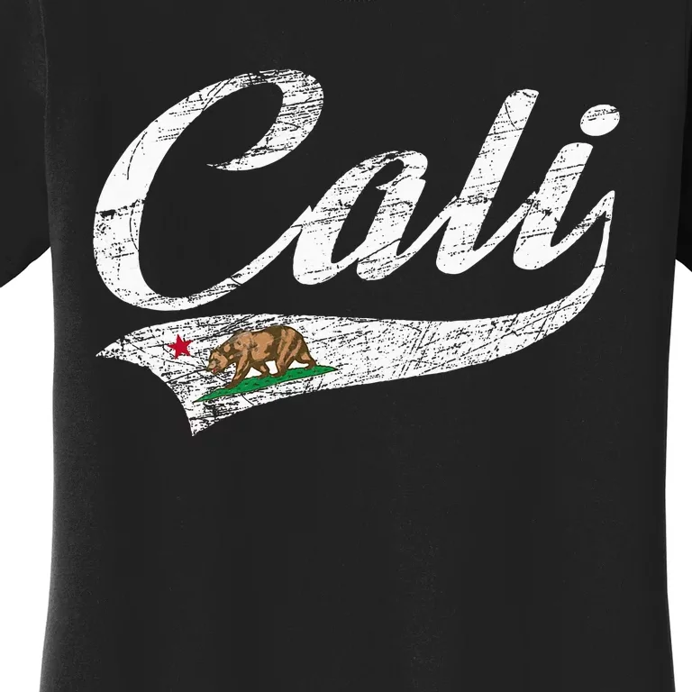 California Republic Ca Distressed Design Cali Classic Women's T-Shirt