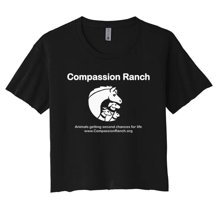 Compassion Ranch Women's Crop Top Tee