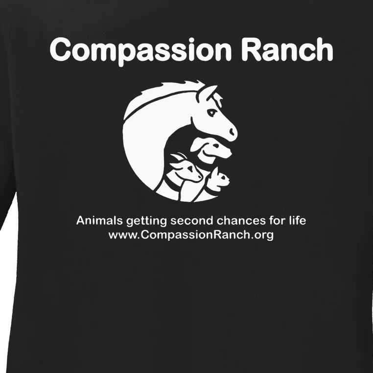 Compassion Ranch Ladies Long Sleeve Shirt