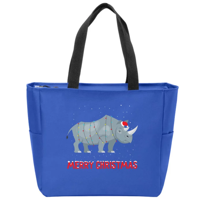 Cat Lovers Cute And Funny Holiday Tree Christmas Gift Zip Tote Bag