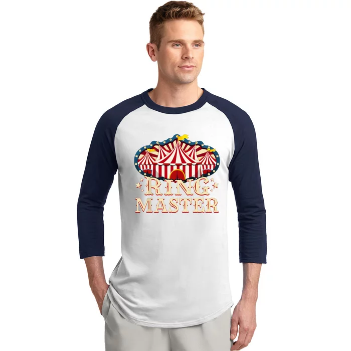 Circus Ringmaster Baseball Sleeve Shirt