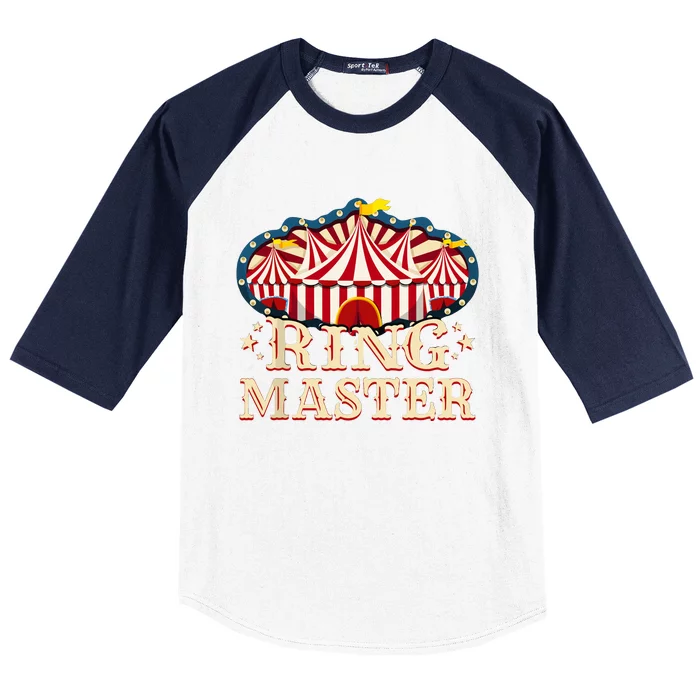 Circus Ringmaster Baseball Sleeve Shirt