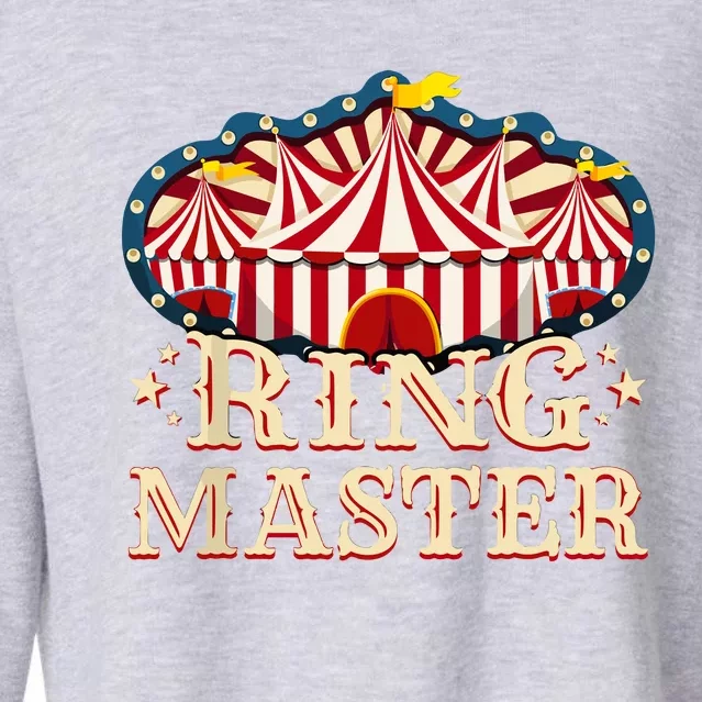 Circus Ringmaster Cropped Pullover Crew