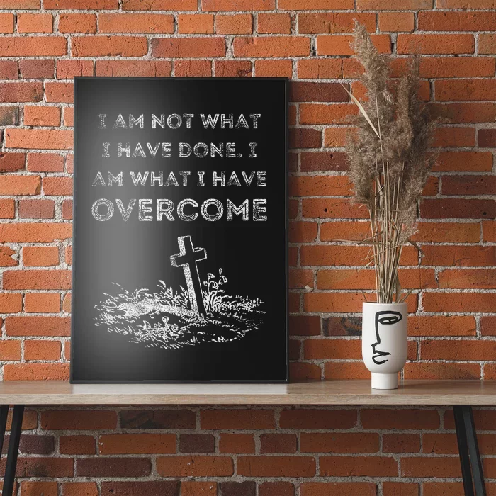 Celebrate Recovery Christian Cross Jesus Christ Poster