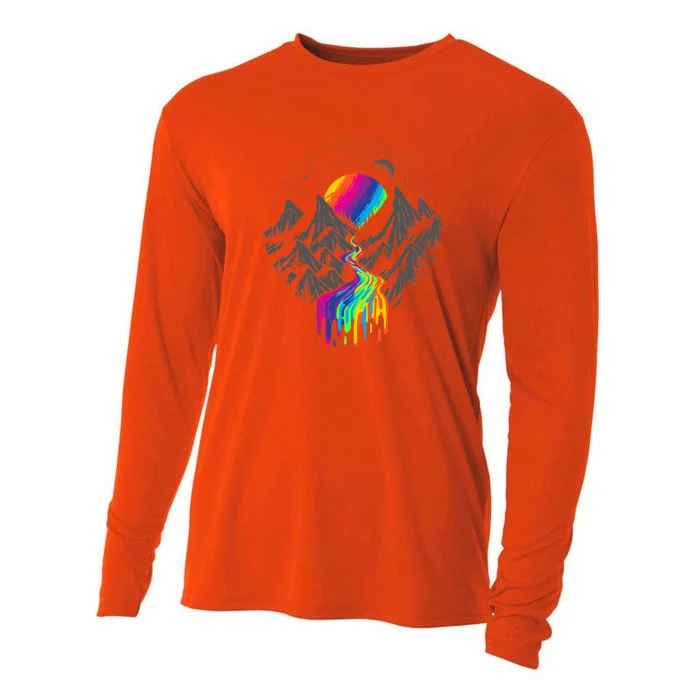 Cosmic River Cooling Performance Long Sleeve Crew