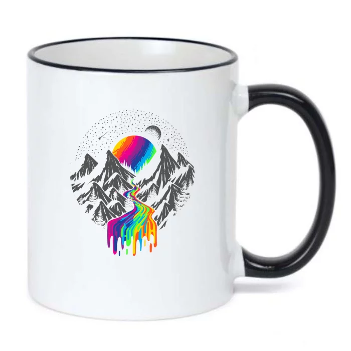 Cosmic River Black Color Changing Mug