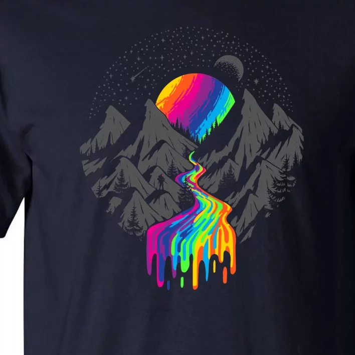 Cosmic River Tall T-Shirt