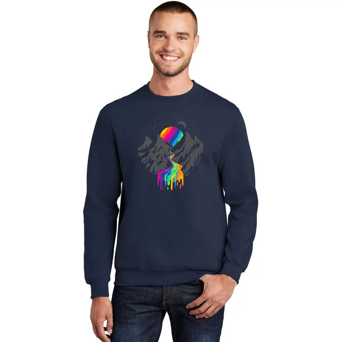 Cosmic River Tall Sweatshirt