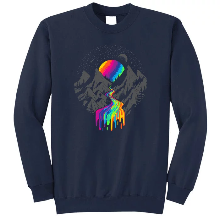 Cosmic River Tall Sweatshirt