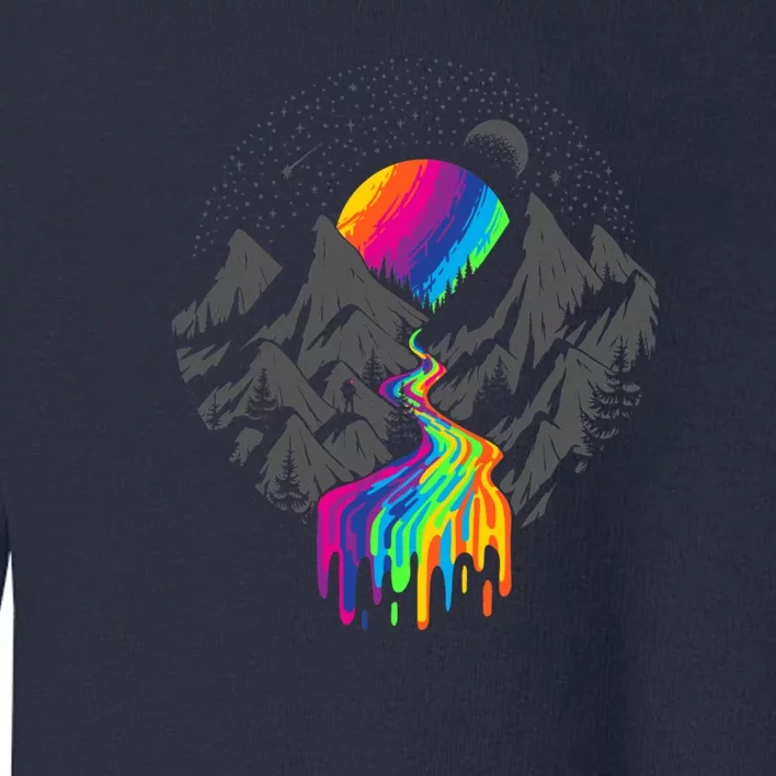 Cosmic River Toddler Sweatshirt