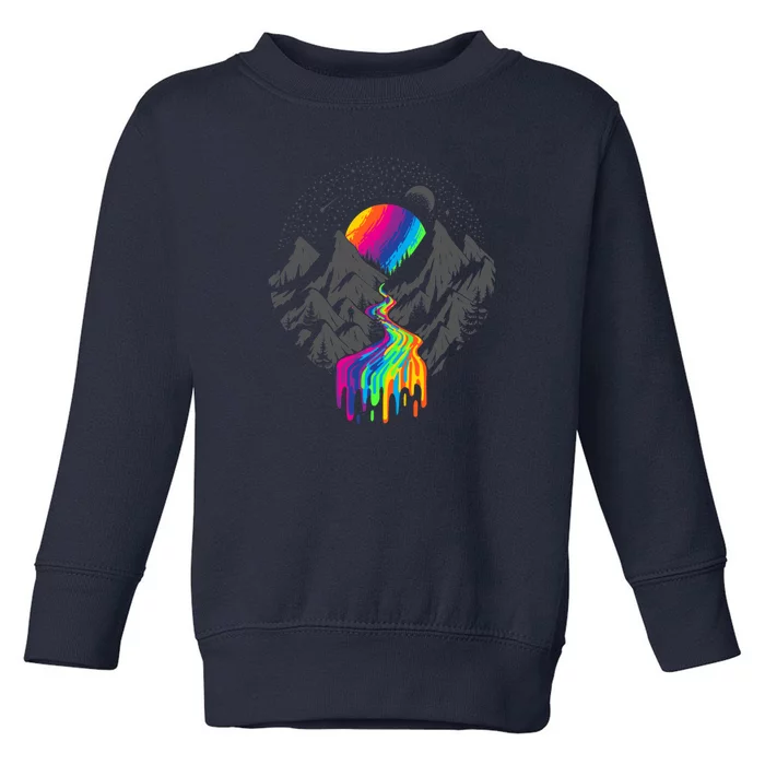 Cosmic River Toddler Sweatshirt