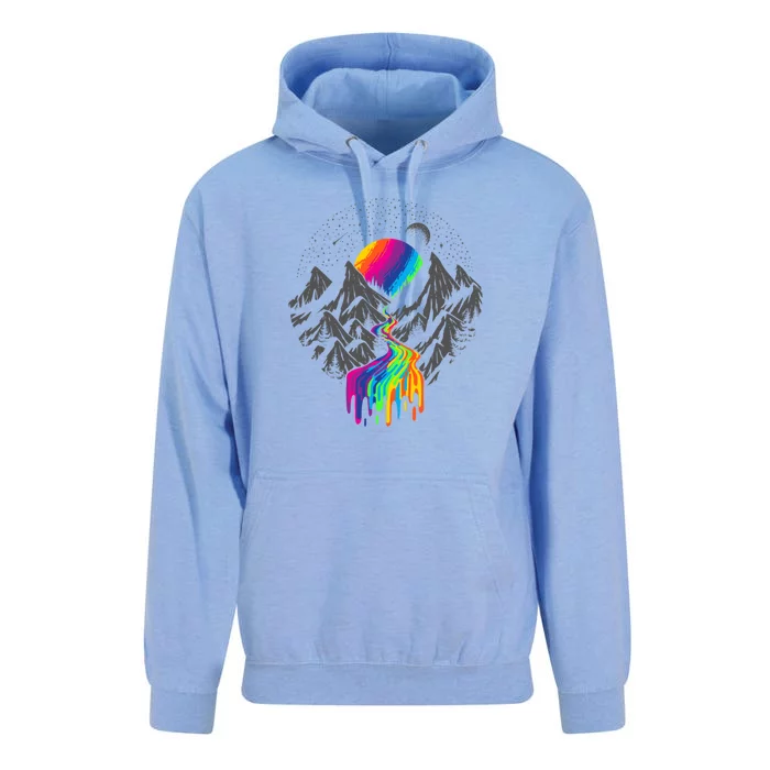 Cosmic River Unisex Surf Hoodie