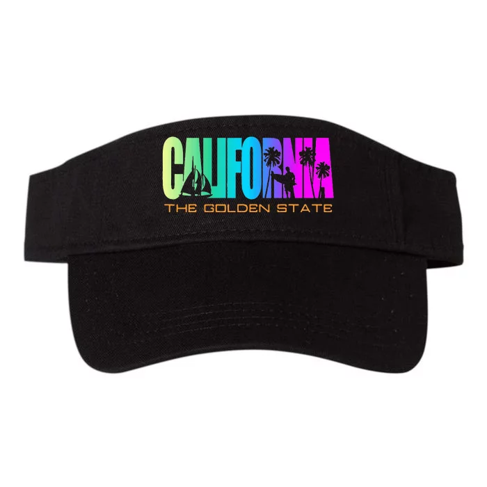 California Republic Cali Life Cool I Love Ca Valucap Bio-Washed Visor