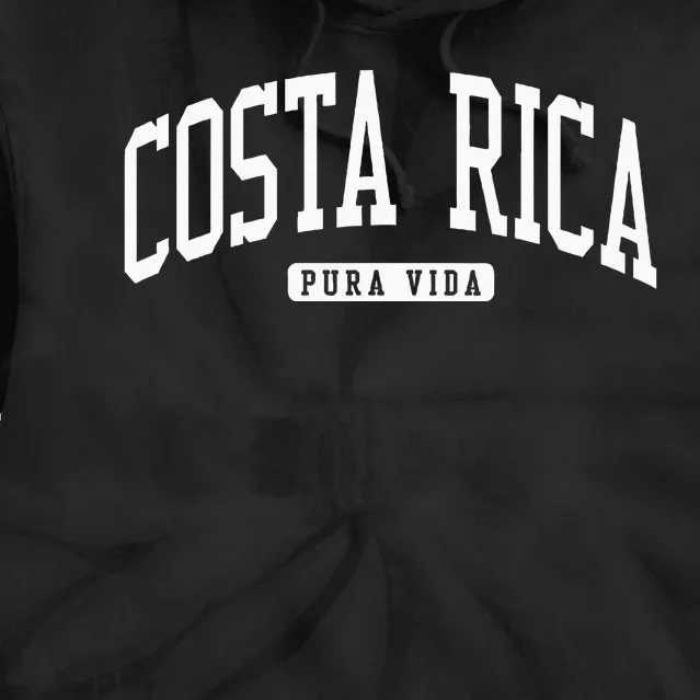 Costa Rica College Tie Dye Hoodie