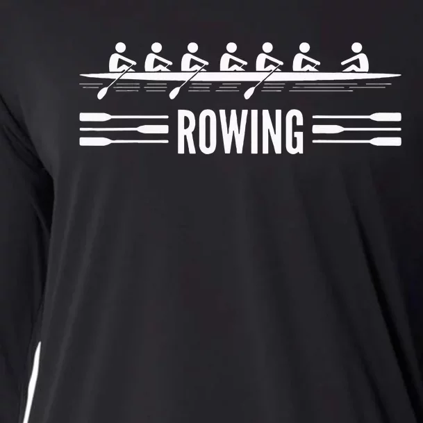 College Rowing Crew Row Team Boat Cooling Performance Long Sleeve Crew