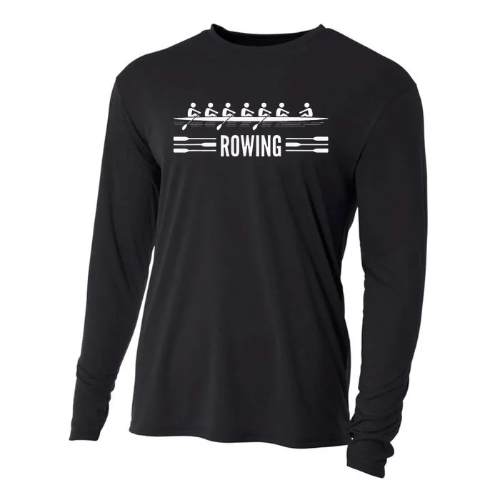 College Rowing Crew Row Team Boat Cooling Performance Long Sleeve Crew