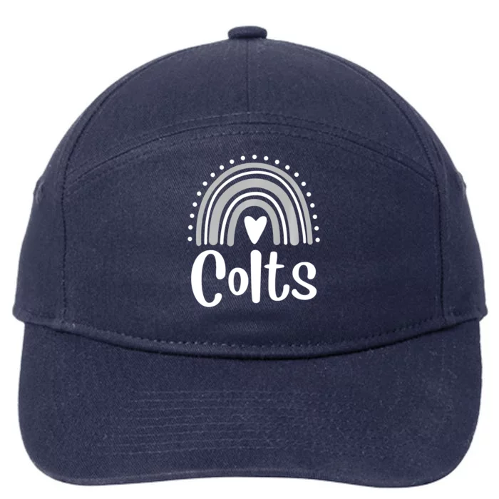 Colts Rainbow 7-Panel Snapback Hat