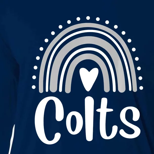 Colts Rainbow Cooling Performance Long Sleeve Crew