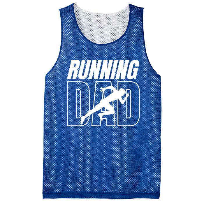 Cool Running Dad Marathon Runner FatherS Day Gift Mesh Reversible Basketball Jersey Tank