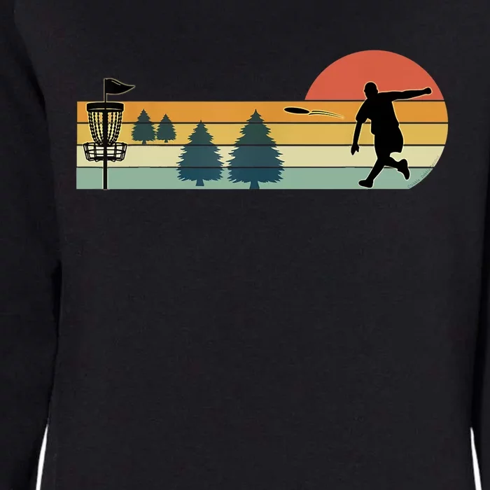 Cool Retro Disc Golf Sport TShirt Womens California Wash Sweatshirt