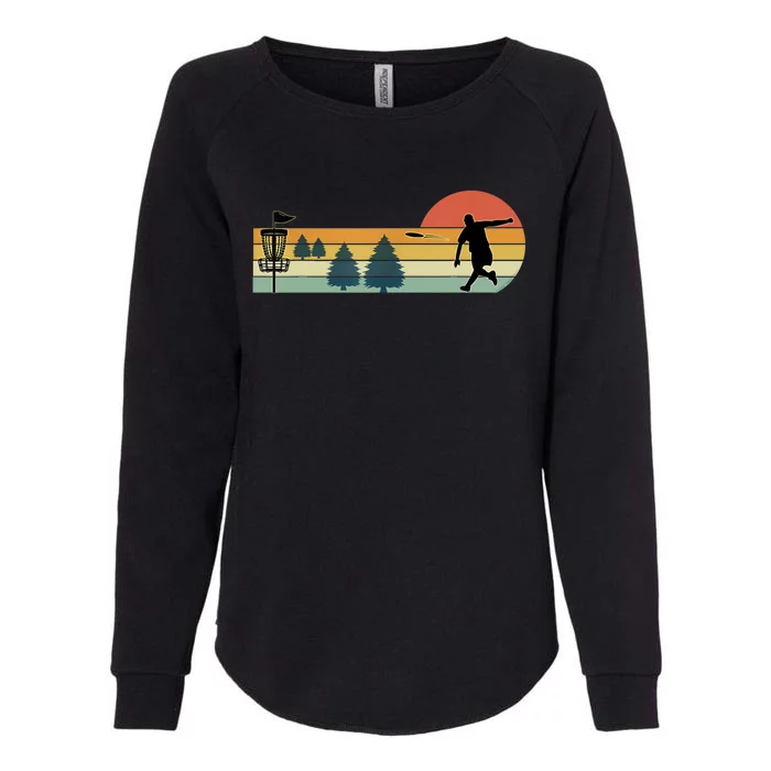 Cool Retro Disc Golf Sport TShirt Womens California Wash Sweatshirt