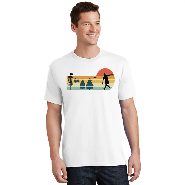 Cool Retro Disc Golf Sport T-Shirt