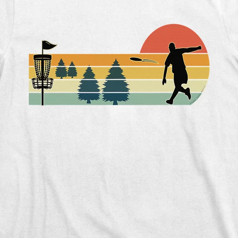 Cool Retro Disc Golf Sport T-Shirt