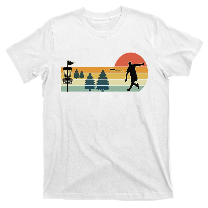 Cool Retro Disc Golf Sport T-Shirt