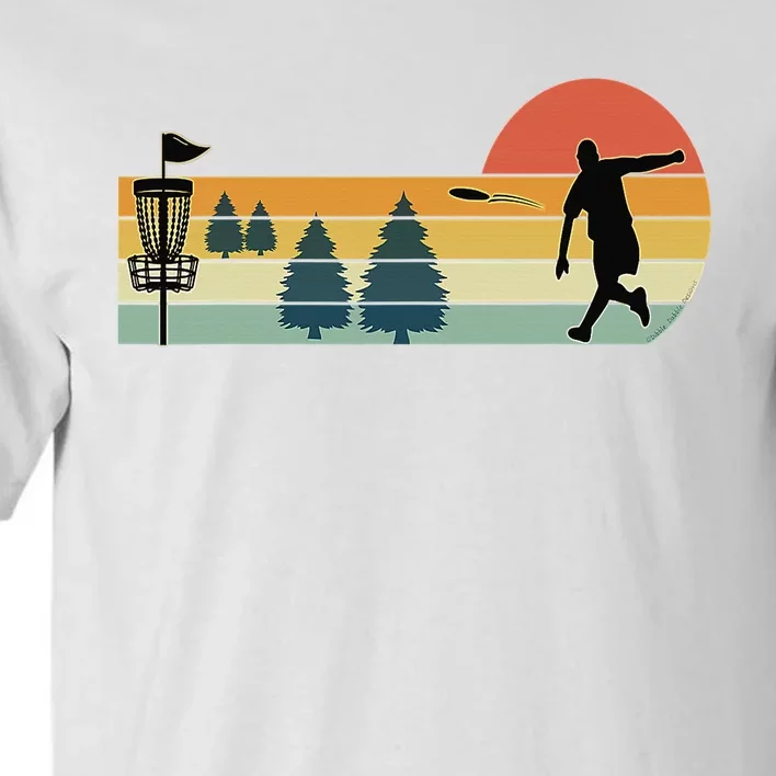 Cool Retro Disc Golf Sport Tall T-Shirt