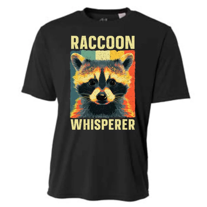 Cute Raccoon Design Racoon Lover Raccoon Cooling Performance Crew T-Shirt