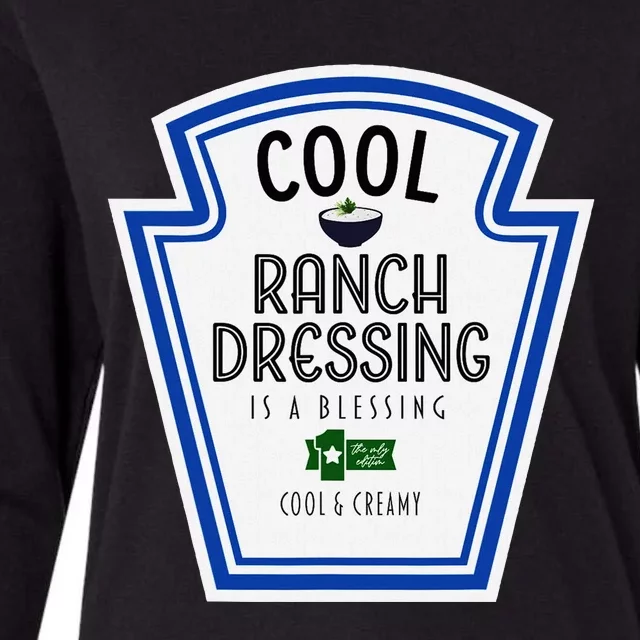 Cool Ranch Dressing Group Condiment Family Halloween Costume Womens Cotton Relaxed Long Sleeve T-Shirt