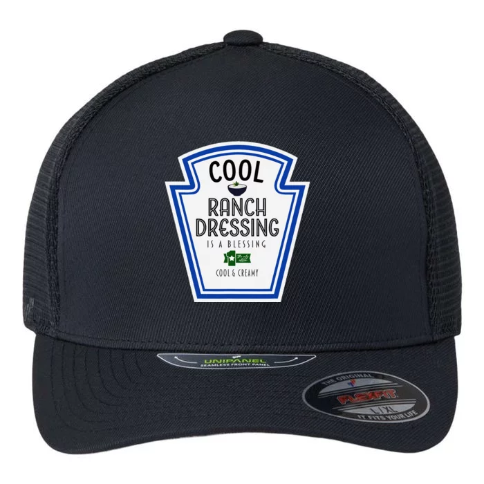 Cool Ranch Dressing Group Condiment Family Halloween Costume Flexfit Unipanel Trucker Cap