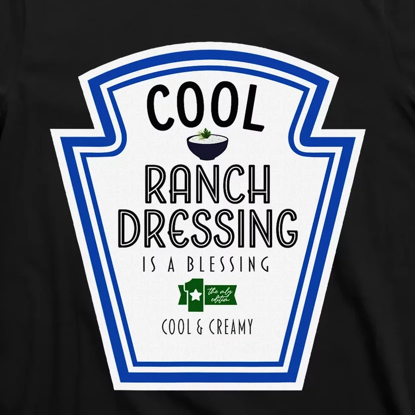 Cool Ranch Dressing Group Condiment Family Halloween Costume T-Shirt