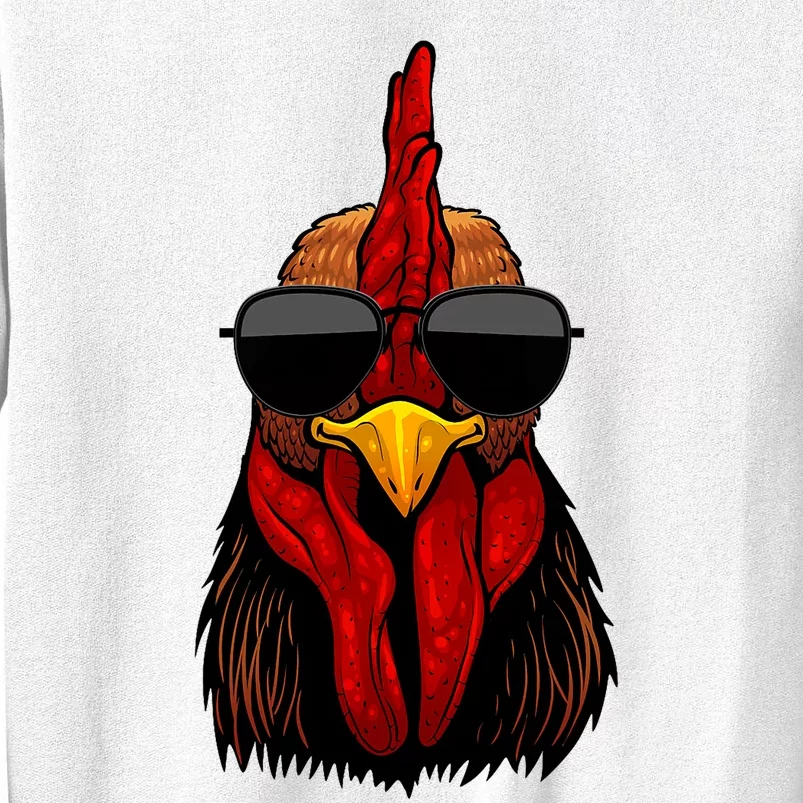 Cool Rooster Design For Chicken Rooster Lover Sweatshirt