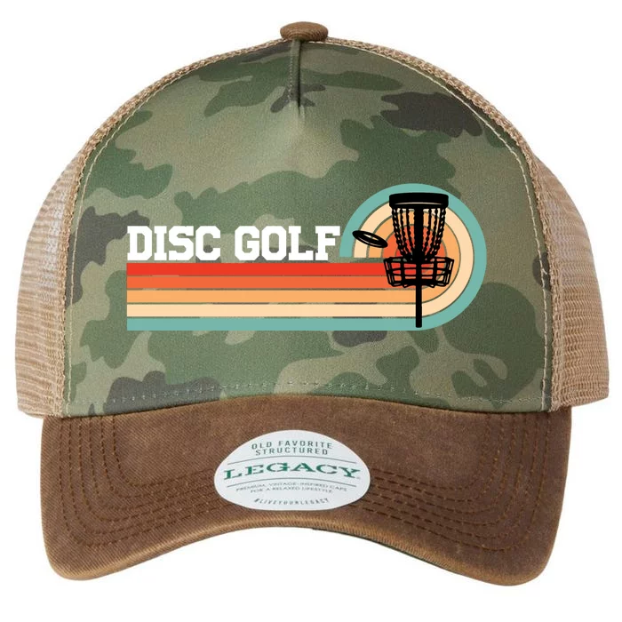 Cool Retro Disc Golf Sport Gift Idea Legacy Tie Dye Trucker Hat