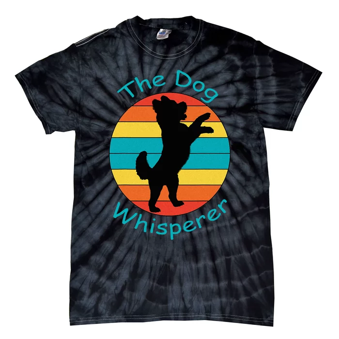 Cute Retro Dog Whisperer Vintage Funny For Dog Lovers Tie-Dye T-Shirt