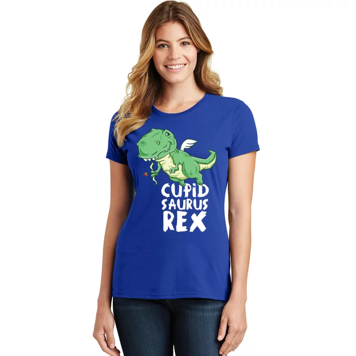 Cupidsaurus Rex Dinosaurs T Rex Dinos Valentines Day Gift Women's T-Shirt