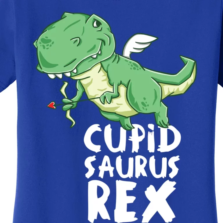 Cupidsaurus Rex Dinosaurs T Rex Dinos Valentines Day Gift Women's T-Shirt