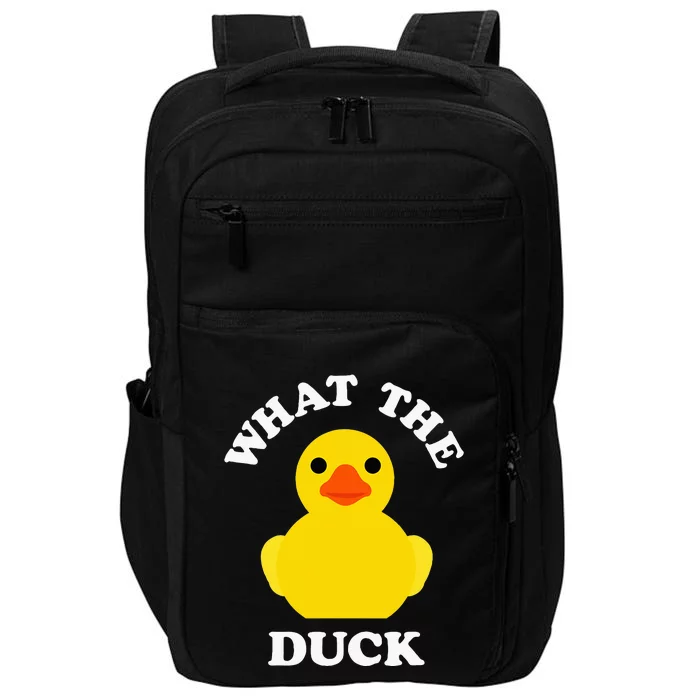 Cute Rubber Duck Lover Bird Quack Duckies Funny Rubber Ducky Impact Tech Backpack