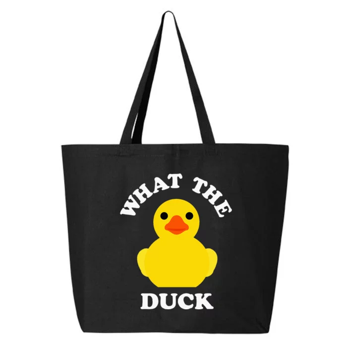 Cute Rubber Duck Lover Bird Quack Duckies Funny Rubber Ducky 25L Jumbo Tote