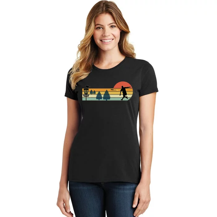 Cool Retro Disc Golf Sport Women's T-Shirt