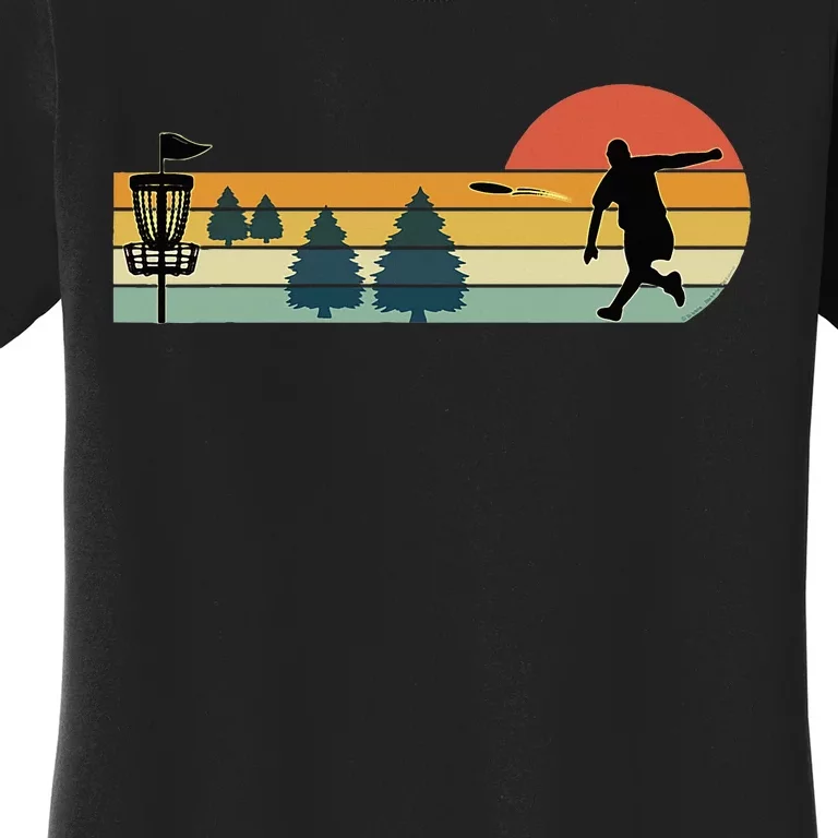 Cool Retro Disc Golf Sport Women's T-Shirt