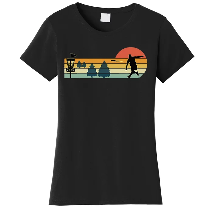 Cool Retro Disc Golf Sport Women's T-Shirt