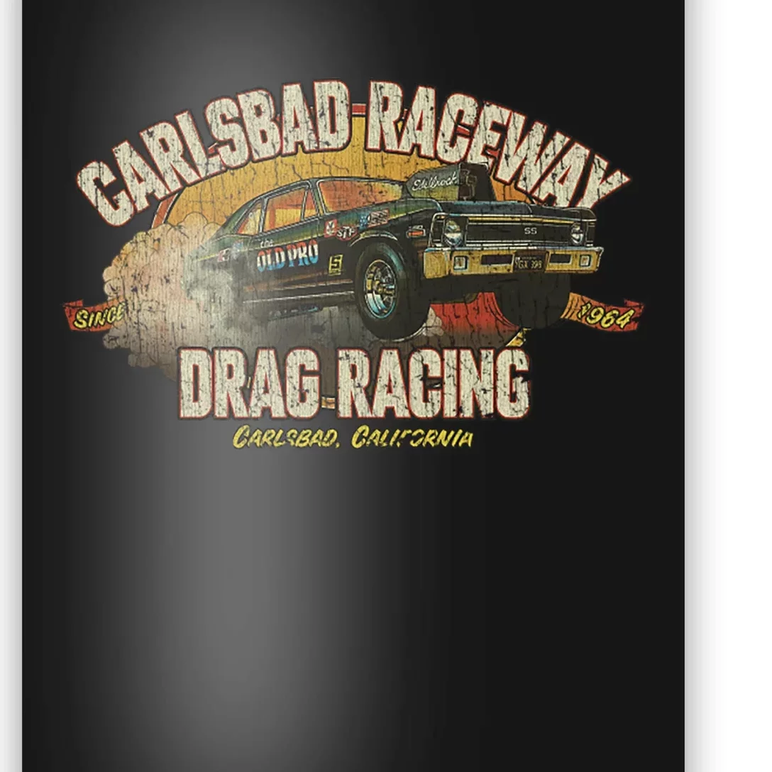 Carlsbad Raceway Drag Racing 1964 Poster