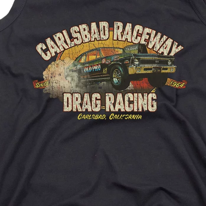 Carlsbad Raceway Drag Racing 1964 Tank Top