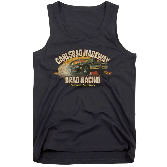 Carlsbad Raceway Drag Racing 1964 Tank Top